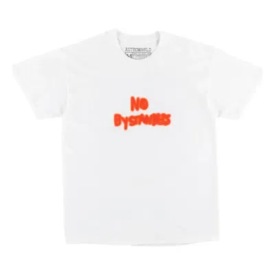 Travis Scott No Bystanders Tee 'white'