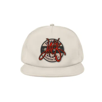 Pre-owned Travis Scott Reverse Jack Hat In Natural