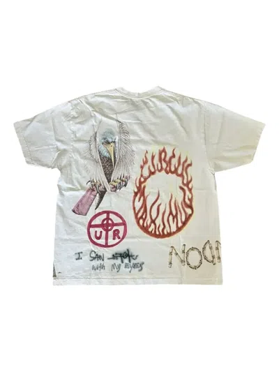 Travis Scott Stadium I Saw Utopia "beige" T-shirt In Multi