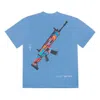 Travis Scott The Scotts Astro Goosebumps T-shirt 'sky Blue'