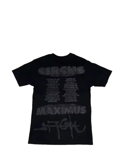 Travis Scott Utopia Circus Maximus 2023 Tour T-shirt In Black