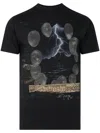Travis Scott Utopia Delresto "circus Maximus Tour 2023" T-shirt In Black