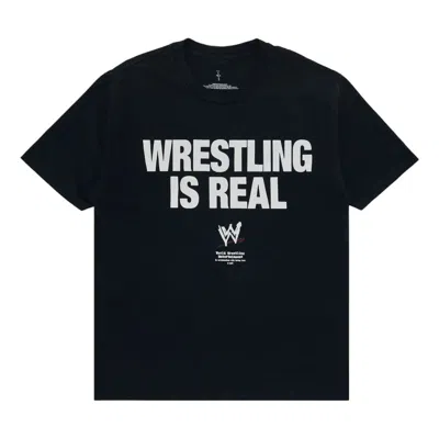 Travis Scott Wrestling Is Real T-shirt 'black'