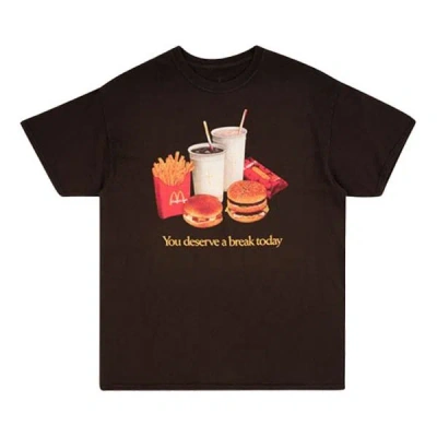 Travis Scott X Cactus Jack Mcdonald's Deserve A Break T-shirt 'brown'