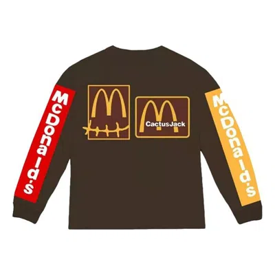 Travis Scott X Cpfm 4 Cj Souvenir L/s T-shirt 'brown'