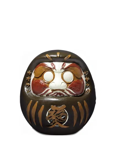 Travis Scott X Fragment Daruma Doll Figure In Brown