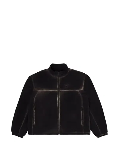 Travis Scott X Fragment X Nike Cactus Jack Fleece Jacket In Black