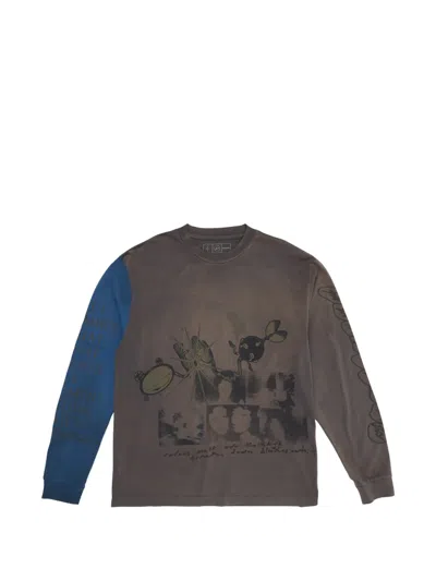 Travis Scott X Fragment X Takashi Murakami Long-sleeve T-shirt In Multi