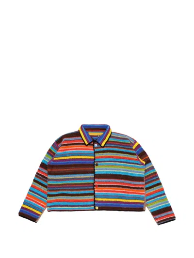 Travis Scott X Human Made X Cactus Plant Flea Market Knitted Shirt In Multi
