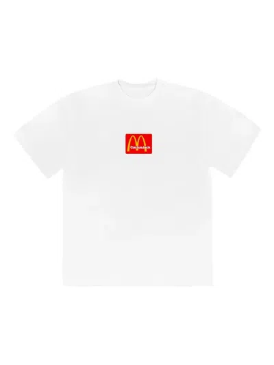 Travis Scott X Mcdonald's Sesame T-shirt In White