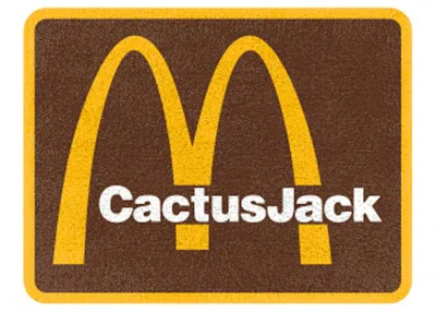 Pre-owned Travis Scott X Mcdonalds Cj Arches Inv Rug