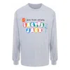 Travis Scott X Mcdonalds Fw22 Cj Live From Utopia L/s T-shirt 'grey' In Gray