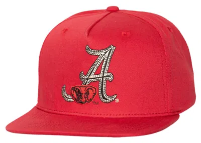 Pre-owned Travis Scott X Mitchell & Ness Alabama Crimson Tide Snapback Hat In Red