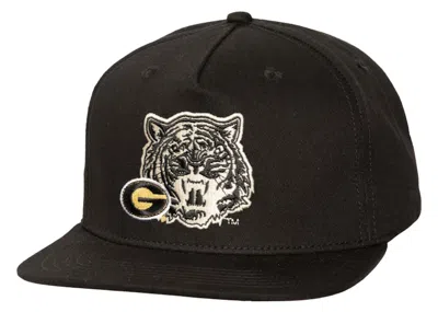 Pre-owned Travis Scott X Mitchell & Ness Grambling Tigers Snapback Hat In Black