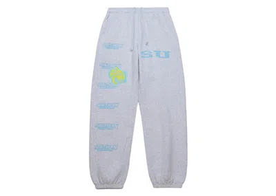 Pre-owned Travis Scott X Mitchell & Ness Southern University Jaguars Classic Sweatpants In Heather Gray