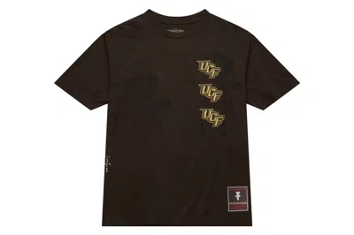 Pre-owned Travis Scott X Mitchell & Ness Ucf Knights Seal T-shirt Brown