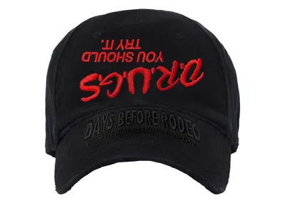 Pre-owned Travis Scott X Sp5der Cap In Black