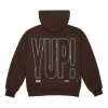 Travis Scott Yup! Hoodie 'brown'
