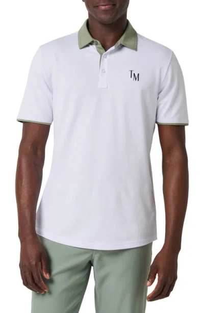 Travismathew Ab Energy Graphic Polo In White