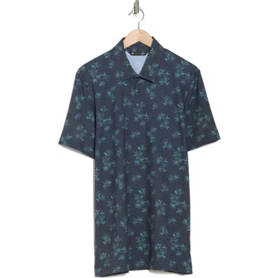 Travismathew Azalea Season Polo In Heather Black