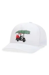 Travismathew Bag Of Gifts Baseball Cap In White