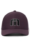 Travismathew Bahamas Snapback Baseball Cap In Purple