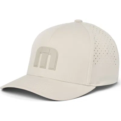 Travismathew Bahamas Tech Snapback Hat In Neutral