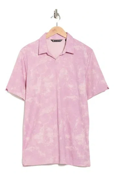 Travismathew Barrel Break Polo In Purple