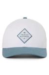 Travismathew Base Fare Trucker Hat In White