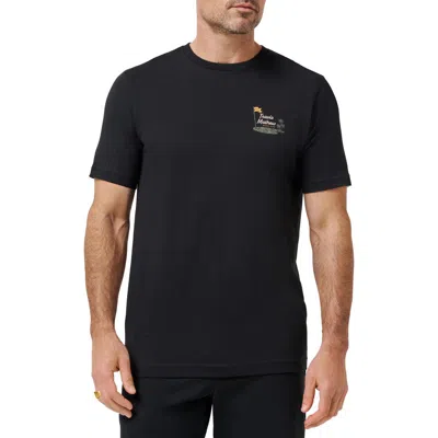 Travismathew Beach Club Graphic T-shirt In Blue