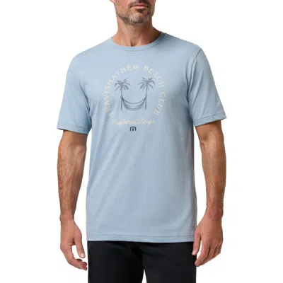 Travismathew Beach Club Graphic T-shirt In Blue
