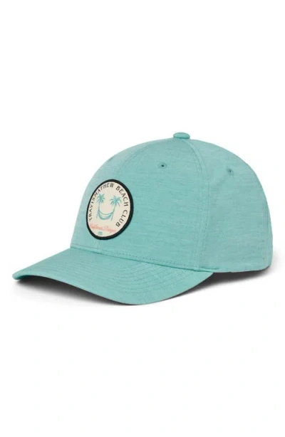 Travismathew Beach Club Snapback Ball Cap In Green