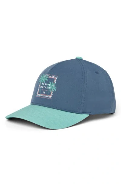 Travismathew Beach Resort Ball Cap In Blue