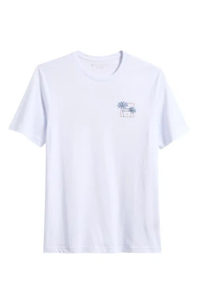 Travismathew Beach Resort Cotton Graphic T-shirt In White