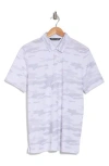 Travismathew Beachside Stealth Pima Cotton Blend Polo In White
