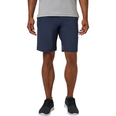 Travismathew Beck 2.0 Performance Shorts In Blue