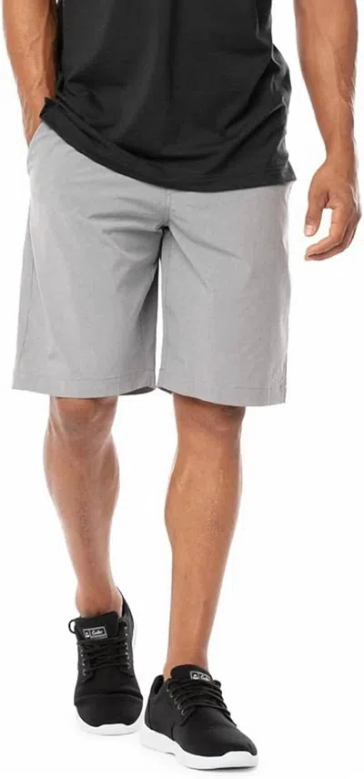Travismathew Beck Golf Shorts In Light Grey In Gray