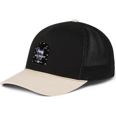Travismathew Beer Break Snapback Golf Hat In Black