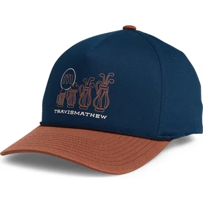 Travismathew Beerly Beloved Baseball Cap In Titan