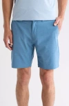 Travismathew Bermuda Shorts In Stellar Blue Print