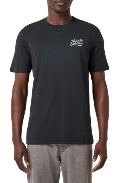 Travismathew Best Trip Ever Graphic T-shirt In Black