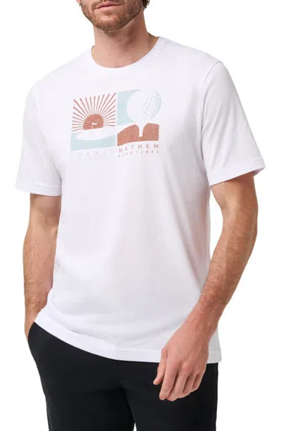 Travismathew Best Version Graphic T-shirt In White