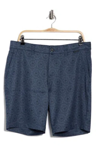 Travismathew Beyond The Limits Chino Shorts In Blue
