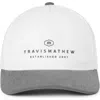 Travismathew Bike Tour Corduroy Snapback Baseball Hat In White