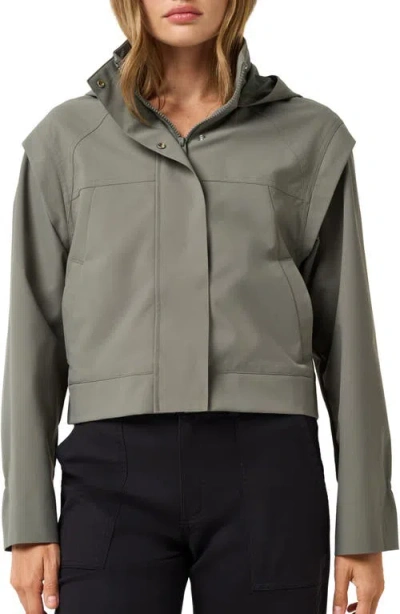 Travismathew Boundless Full Zip Hooded Jacket In Brown