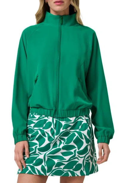 Travismathew Breezeblend Tracel Jacket In Green