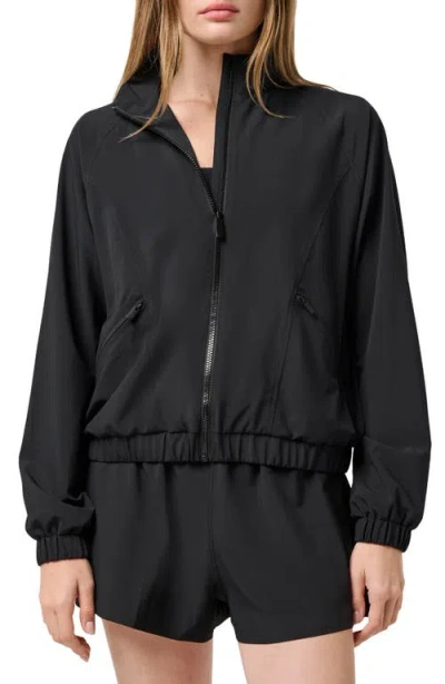 Travismathew Breezeblend Tracel Jacket In Black