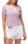 Travismathew Bring The Sun Graphic T-shirt In Mauve Shadows