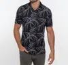 Travismathew Not Happening Polo Shirt In Black In Black