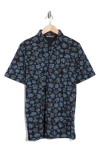 Travismathew By The Warf Short Sleeve Polo In Black